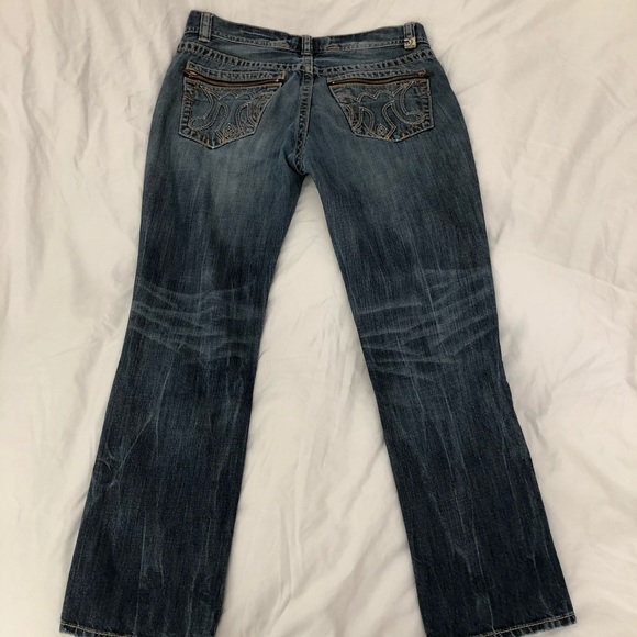 MEK Ulan-Bator Straight Jeans w/ Back Zip - Picture 9 of 11